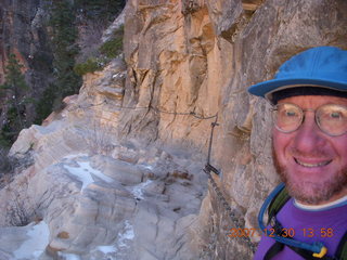 Zion National Park- Hidden Canyon hike- Adam
