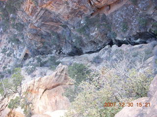 332 6cw. Zion National Park - Canyon Overlook hike - slot canyon