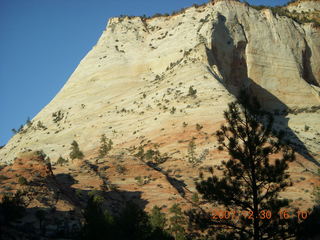 375 6cw. Zion National Park - driving on the road