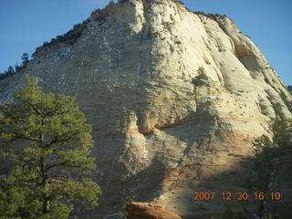 376 6cw. Zion National Park - driving on the road