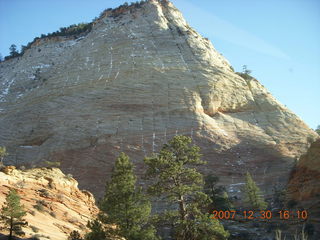 Zion National Park - driving on the road