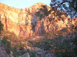 Zion National Park - driving on the road