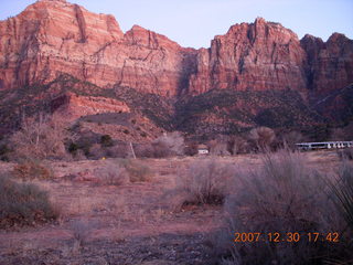 Zion National Park - Watchman Trail hike at sunset