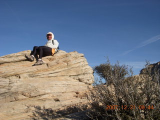 777 6cx. Zion National Park - sunrise Angels Landing hike - Adam - top