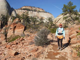792 6cx. Zion National Park - sunrise Angels Landing hike - Adam