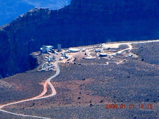 36 6d1. aerial - Grand Canyon West - Skywalk