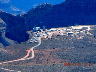 37 6d1. aerial - Grand Canyon West - Skywalk
