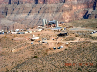 68 6d1. aerial - Grand Canyon West- Skywalk