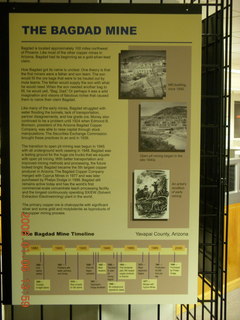 Tucson - science museum  minerals - sign