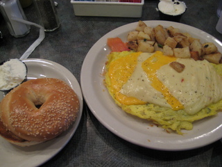Zion National Park - sunrise Angels Landing hike - top - rockpile