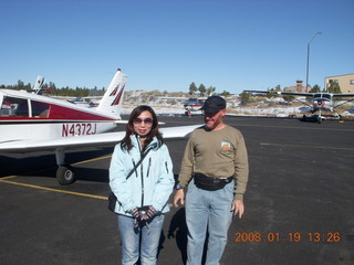 N4372J and Sonia and Adam at GCN