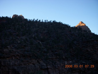 Zion National Park - Watchman hike - dawn