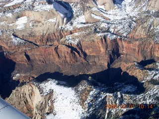107 6f1. aerial - Zion National Park
