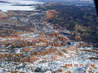 197 6f1. aerial - Bryce Canyon