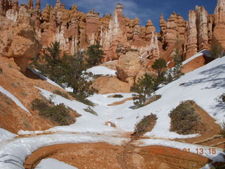 253 6f1. Bryce Canyon - Queens Garden hike