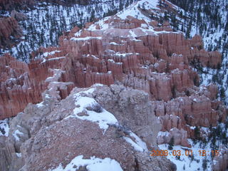 421 6f1. Bryce Canyon - sunset at Bryce Point