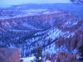 3 6f2. Bryce Canyon - dawn at Bryce Point