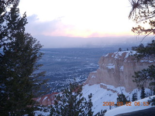 10 6f2. Bryce Canyon - dawn at Bryce Point