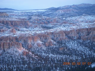 29 6f2. Bryce Canyon - sunrise at Bryce Point