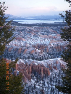 45 6f2. Bryce Canyon - sunrise at Bryce Point