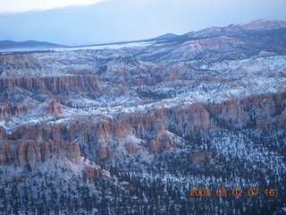 46 6f2. Bryce Canyon - sunrise at Bryce Point