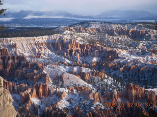 67 6f2. Bryce Canyon - sunrise at Bryce Point