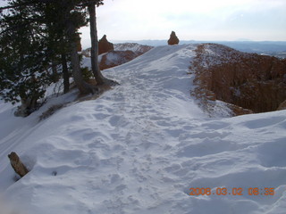 95 6f2. Bryce Canyon - Fairyland/Rim hike