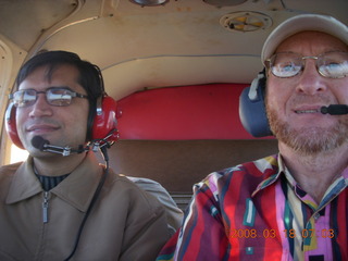 Sudhir flying N4372J with Adam
