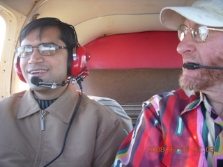 Sudhir flying N4372J with Adam