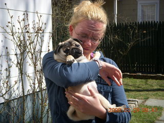 2006 eclipse trip -- Cambridge -- Richard and Jane under umbrella