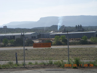 Whiteriver Airport (E24) Fort Apache run - river overlook