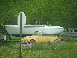 morning walk in Heidelberg -- VW beetle -- Germany