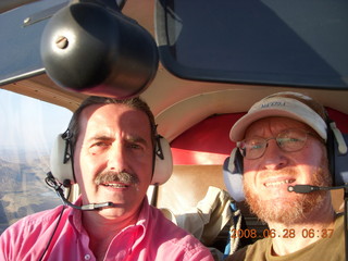 Jay Banna and Adam flying in N4372J