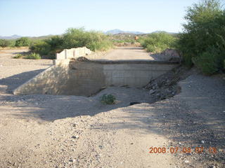 collapsed bridge near Globe Airport (P13)