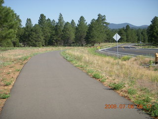 Sunrise flying to Flagstaff