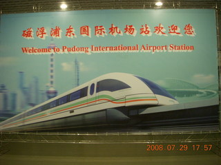 6 6kv. eclipse - Shanghai - maglev train billboard