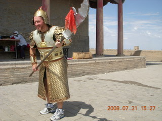 eclipse - Jiayuguan - Great Wall marker - Adam