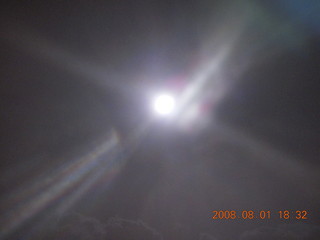 258 6l1. eclipse - Jiayuguan - Gobi Desert - terrible partial eclipse picture