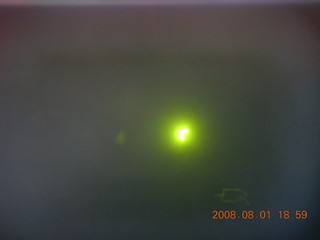 260 6l1. eclipse - Jiayuguan - Gobi Desert - terrible partial eclipse picture