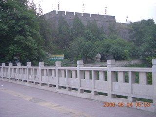 4 6l4. eclipse - Xi'an morning run - city wall