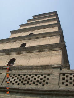 50 6l4. eclipse - Xi'an - Wild Goose Pagoda