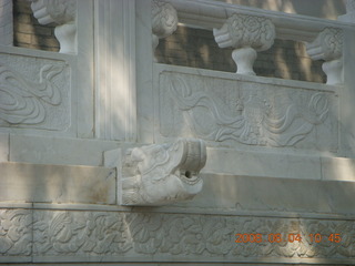 64 6l4. eclipse - Xi'an - Wild Goose Pagoda - gargoyle