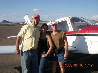 Neil, Natalie, Adam, and N4372J