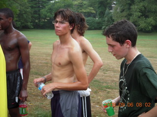 CHS-XC - Curtis Arboretum - Adam in new Nike-Waffle cross-country shoes