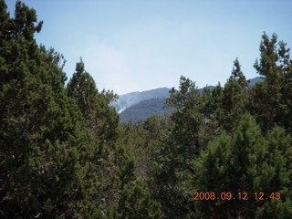 on the way to Pine Valley, Utah