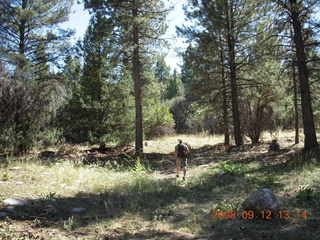 hiking at Pine Valley, Utah