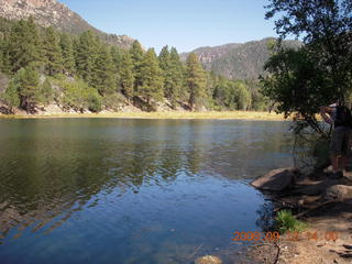 lake - hiking at Pine Valley, Utah