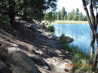 lake - hiking at Pine Valley, Utah