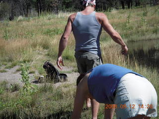 Dustin and Marcelle - hiking at Pine Valley, Utah