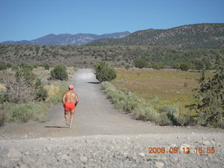 1 6mc. Adam - run from Kathe's and Reggie's place in Central, Utah - back